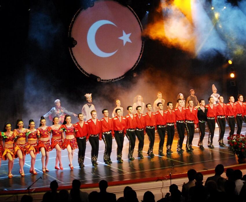 Anatolian Fire, pokaz tańca muzycznego