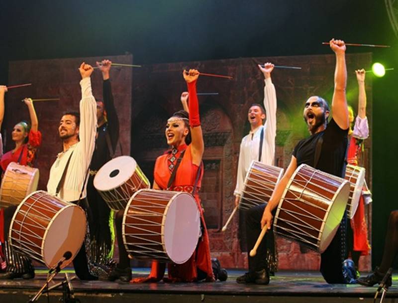 Anatolian Fire, pokaz tańca muzycznego