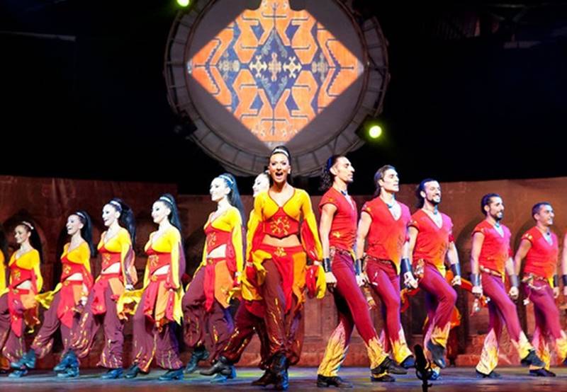 Anatolian Fire, Musikaalinen tanssiesitys