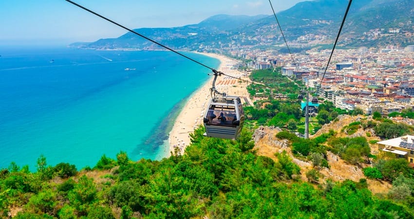 Alanya City Tour with Cable Car to Castle